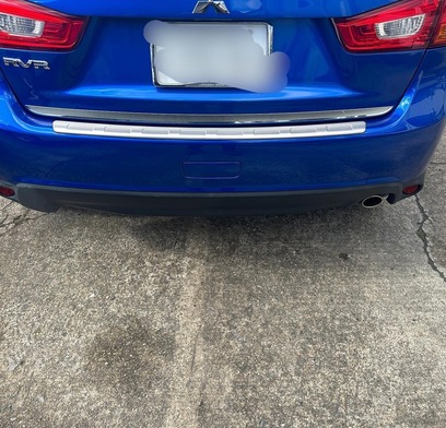 リアバンパーキズ補修塗装