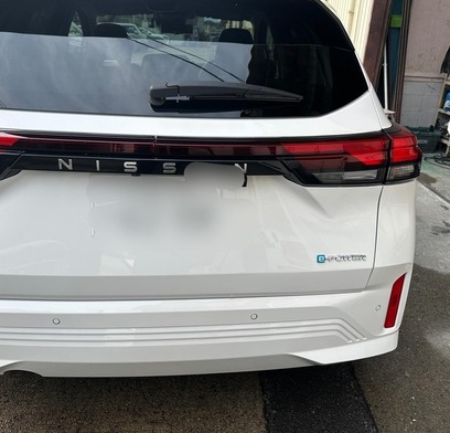 リアバンパー鈑金塗装