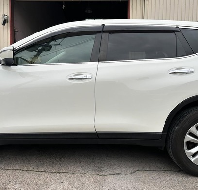 左側面の鈑金塗装